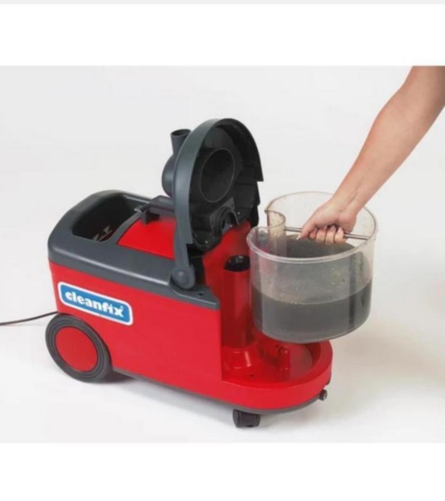 Reinigingsmachine te huur, Ophalen