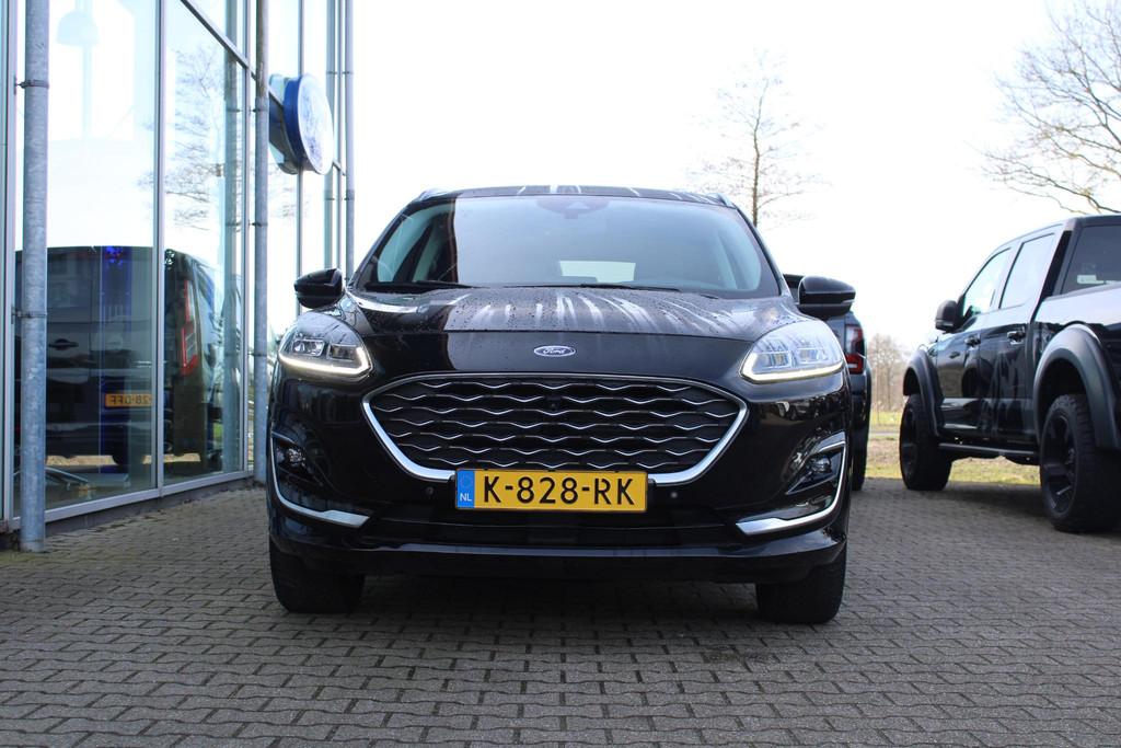 Ford Kuga 2.5 PHEV Vignale | Winterpack | Adaptive Cruise Co, 14 kWh, Gebruikt, 4 cilinders, Zwart