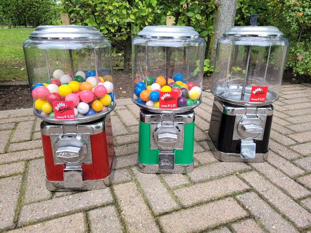 BEAVER pinda kauwgomballen automaten fifties sixties retro, Ophalen