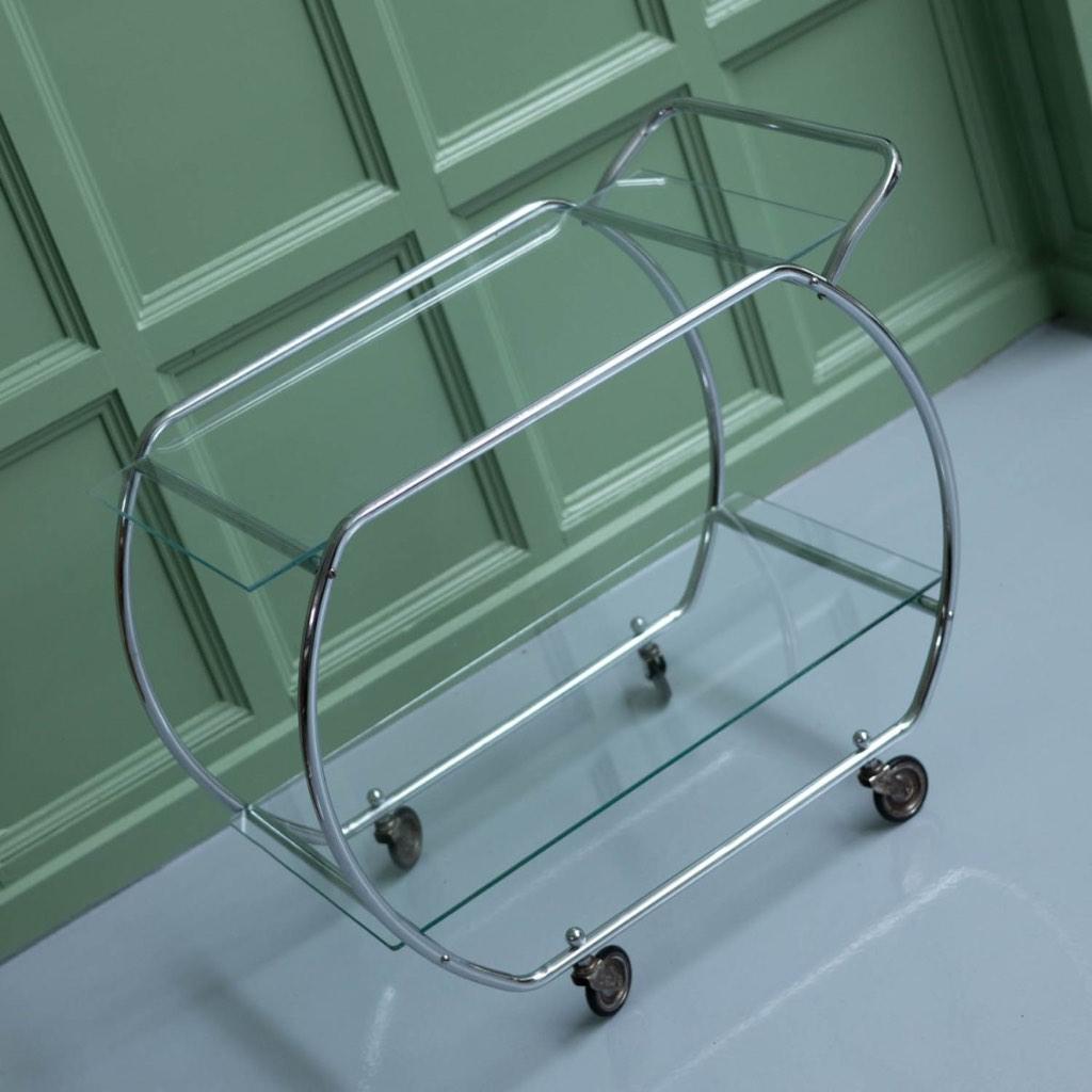 Vintage Art Deco Trolley jaren '60/'70, Ophalen of Verzenden