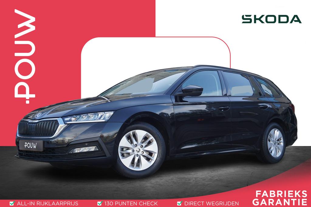 Skoda Octavia Combi 1.0 TSI 110pk Ambition | Smartlink | Cli, Voorwielaandrijving, 12 maanden, Stof, Gebruikt