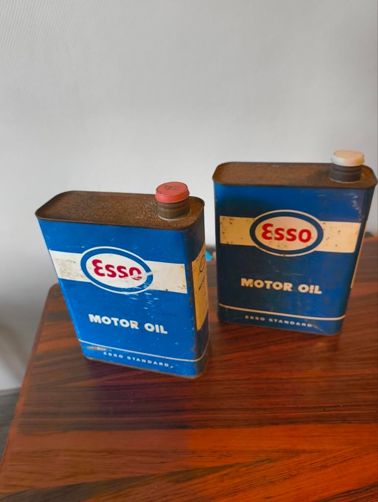 Esso oliekannen, Ophalen of Verzenden