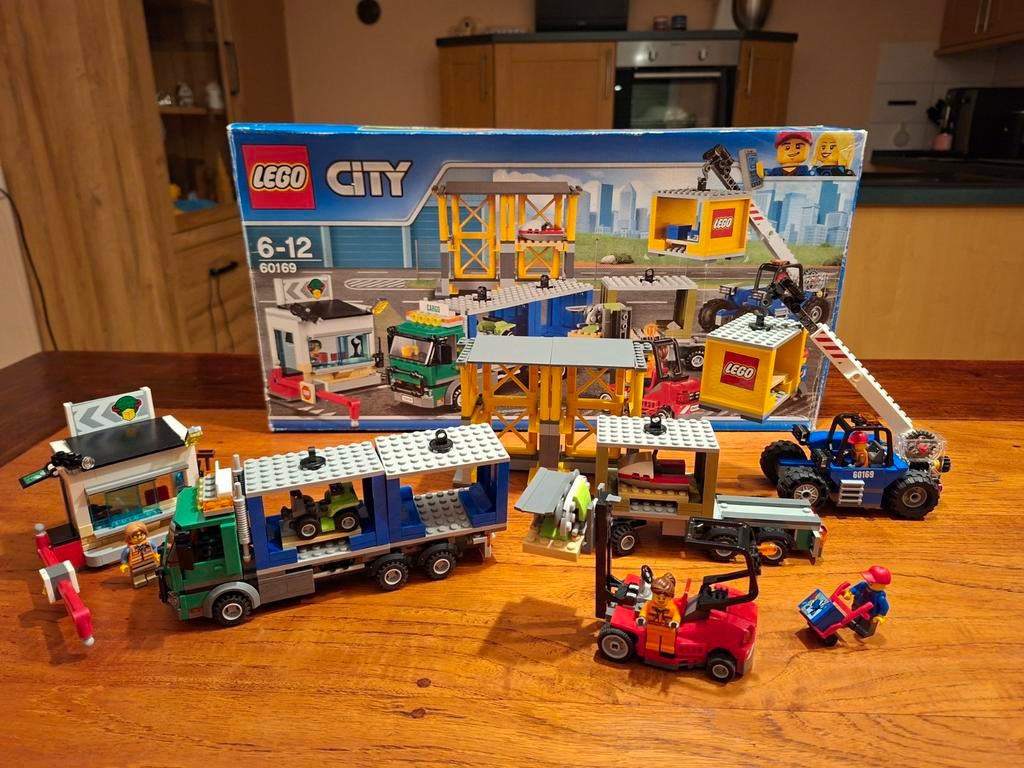 LEGO 60169, 60150, 60253 en 41311 VIER SETS, Lego, Ophalen of Verzenden, Zo goed als nieuw, Inclusief doos