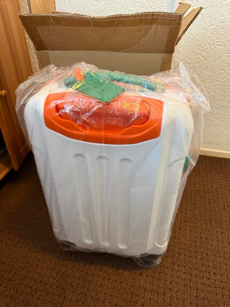 Postcode loterij koffer, Sieraden, Tassen en Uiterlijk, Koffers, Ophalen, 50 tot 60 cm, Hard kunststof, Nieuw