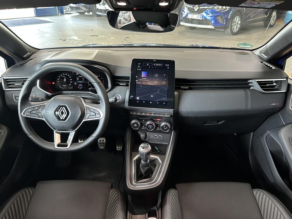 Renault Clio 1.0 TCe 90 Esprit Alpine | Groot Navi | Bose |, Voorwielaandrijving, Gebruikt, Zwart, Blauw