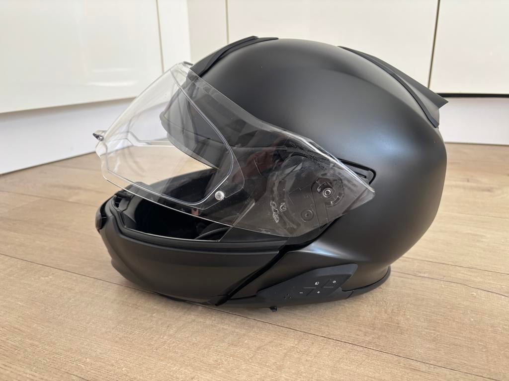 Bmw evo 07 helm, zwart., Systeemhelm, XL, Tweedehands, Ophalen