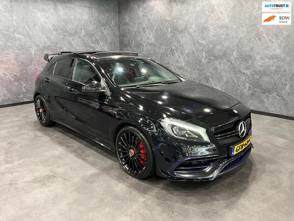 Mercedes-Benz A-klasse AMG 45 4MATIC AERO FACELIFT, Auto's, Automaat, Gebruikt, 4 cilinders, Adaptive Cruise Control