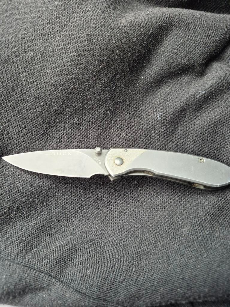 Buck mes titanium, Ophalen, Zo goed als nieuw