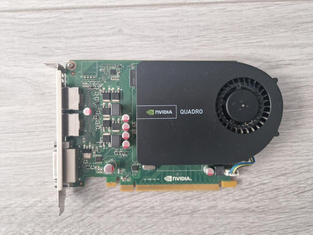 Nvidia Quadro 2000 videokaart/GPU, Computers en Software, Videokaarten, Ophalen, Gebruikt, PCI-Express 2, DVI