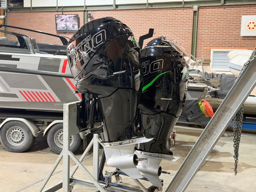 Mercury 400 Racing Twin 400R bouwjaar 2019, Ophalen, Gebruikt, Viertaktmotor, 30 pk of meer
