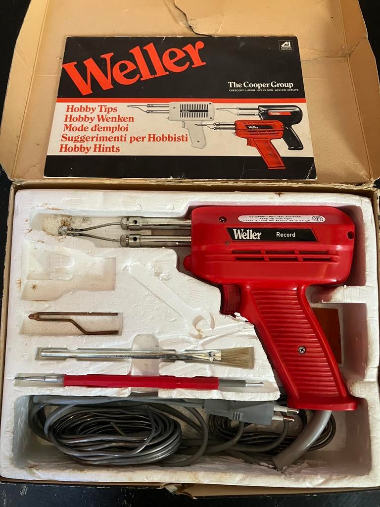 Weller Record soldeerpistool, Ophalen of Verzenden, Gebruikt