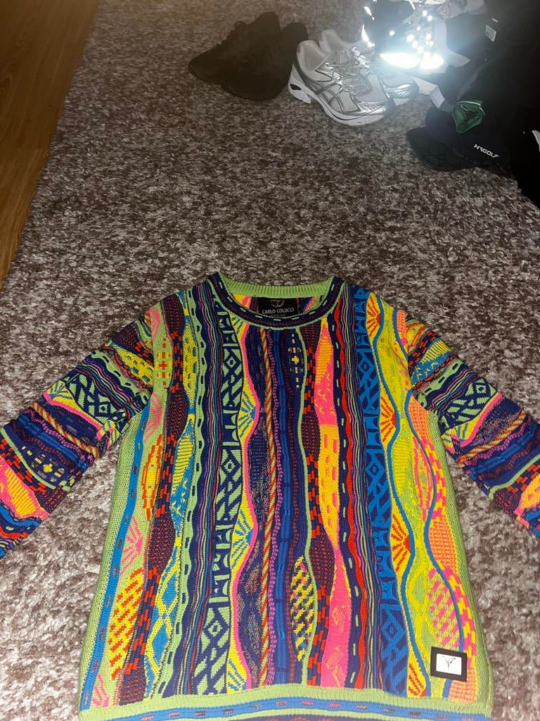 Carlo Colucci trui maat M, Ophalen of Verzenden, Zo goed als nieuw, Maat 48/50 (M), Overige kleuren