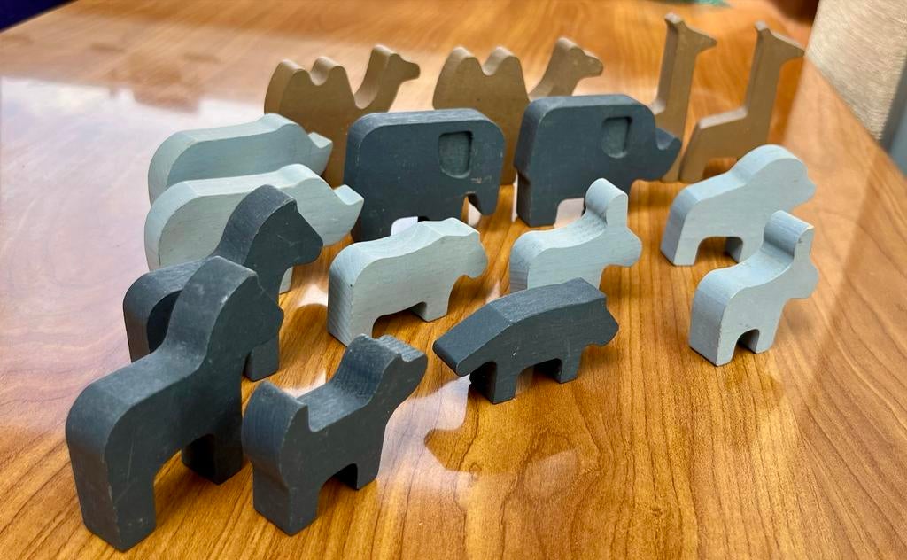 Houten dieren speelgoed, Ophalen of Verzenden, Gebruikt, Overige typen