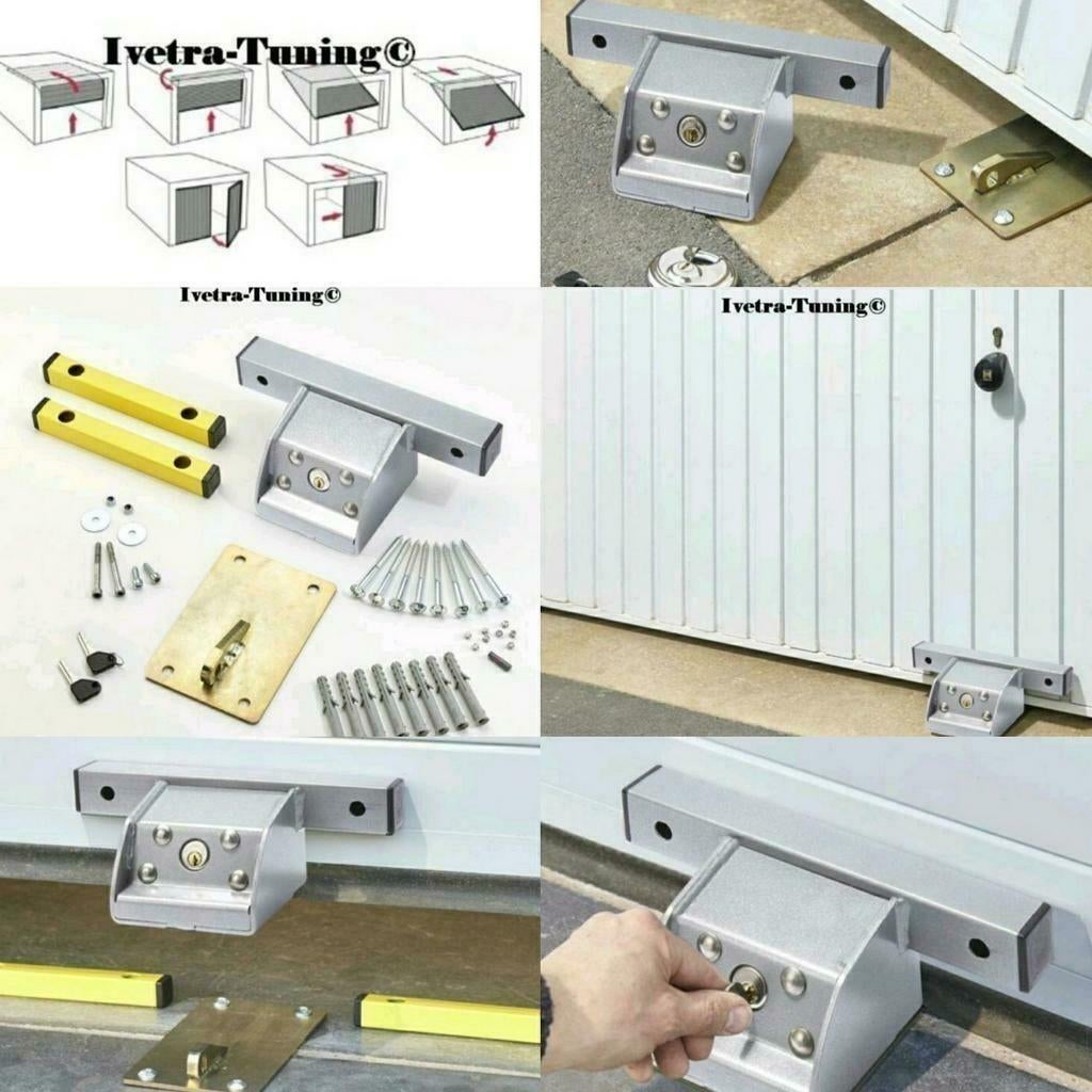 Garageslot | Inbraakslot Garage| Inbraakpreventie, 50 tot 100 mm, Verzenden, Info@ivetra-tuning.nl | www.ivetra-tuning.nl, Ivetra-Tuning NL