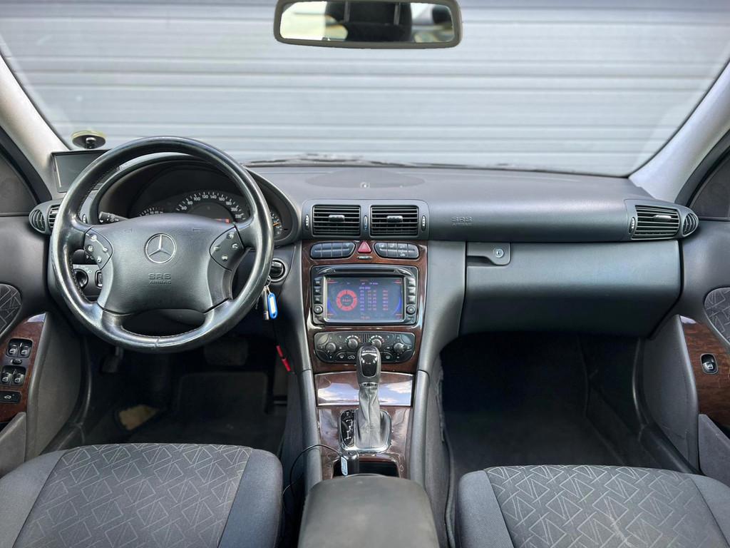 Mercedes-Benz C-klasse 180 Elegance | Automaat | Trekhaak |, 1998 cc, Gebruikt, Zwart, 4 cilinders