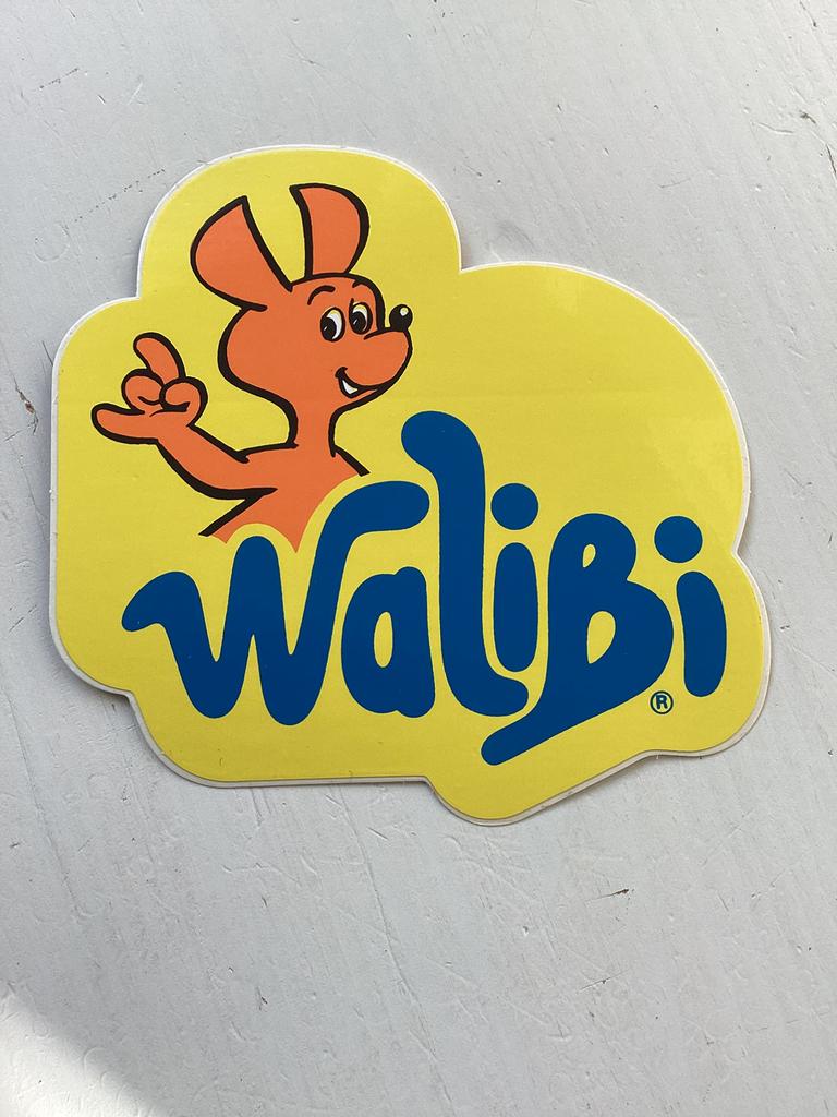 Sticker Walibi (pretpark/attractiepark), Verzenden, Zo goed als nieuw