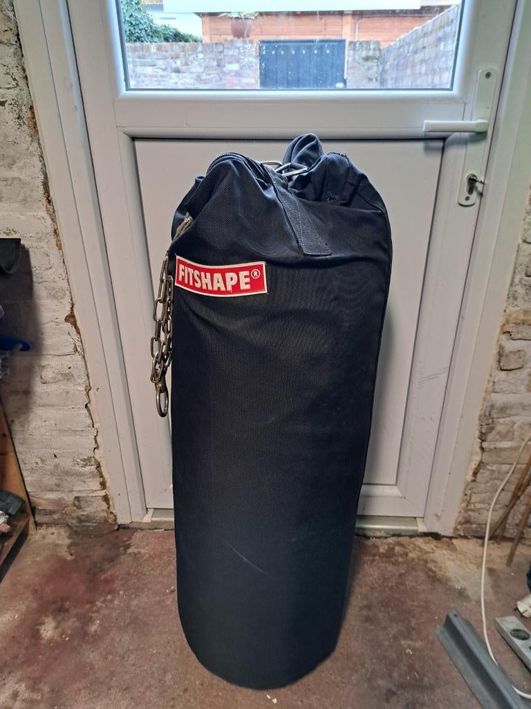 Zware bokszak 100 cm met muurbeugel, Ophalen, Gebruikt, Bokszak