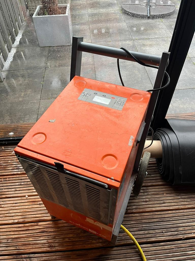 Bouwdroger Eurom LO50 - Krachtige Luchtontvochtiger, Ophalen of Verzenden, Gebruikt, Luchtontvochter