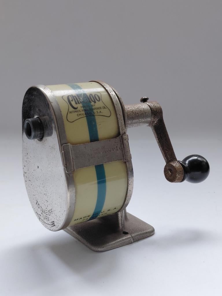 Oude puntenslijper USA, Watersport en Boten, Hengelsport | Zeevissen, Ophalen of Verzenden, Gebruikt, Overige typen