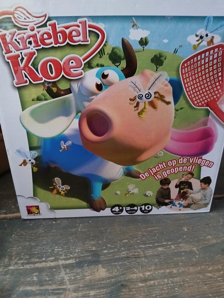 Kriebel Koe - Leuk familiespel voor jong en oud!, Drie of vier spelers, Ophalen, Zo goed als nieuw, Jumbo