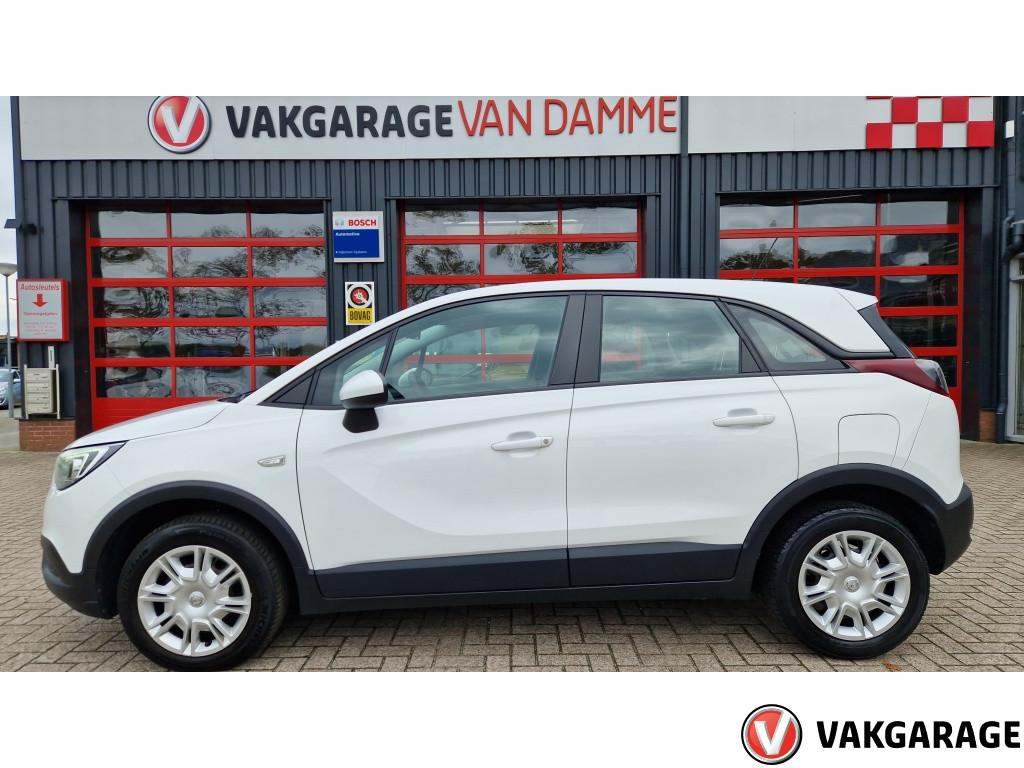 Opel Crossland X 29000 km ! 1.2 Turbo. Edition (bj 2020), Euro 6, 1199 cc, Wit, Origineel Nederlands