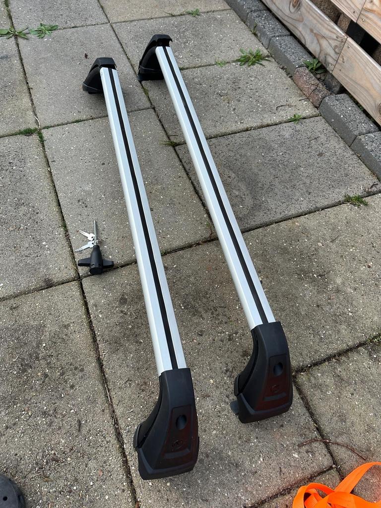 Volkswagen originele dakdragers Passat Limousine 2015, Auto diversen, Dakdragers, Ophalen, Zo goed als nieuw