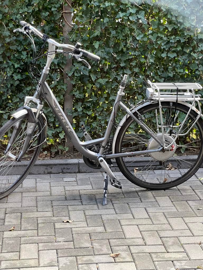 Trek fiets, Fietsen en Brommers, Fietsen | Dames | Damesfietsen, Ophalen, Gebruikt, Velgrem, Overige merken