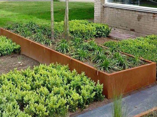 Cortenstaal bloembak 300x100x40cm, Ophalen, 100 cm of meer, Nieuw, Metaal