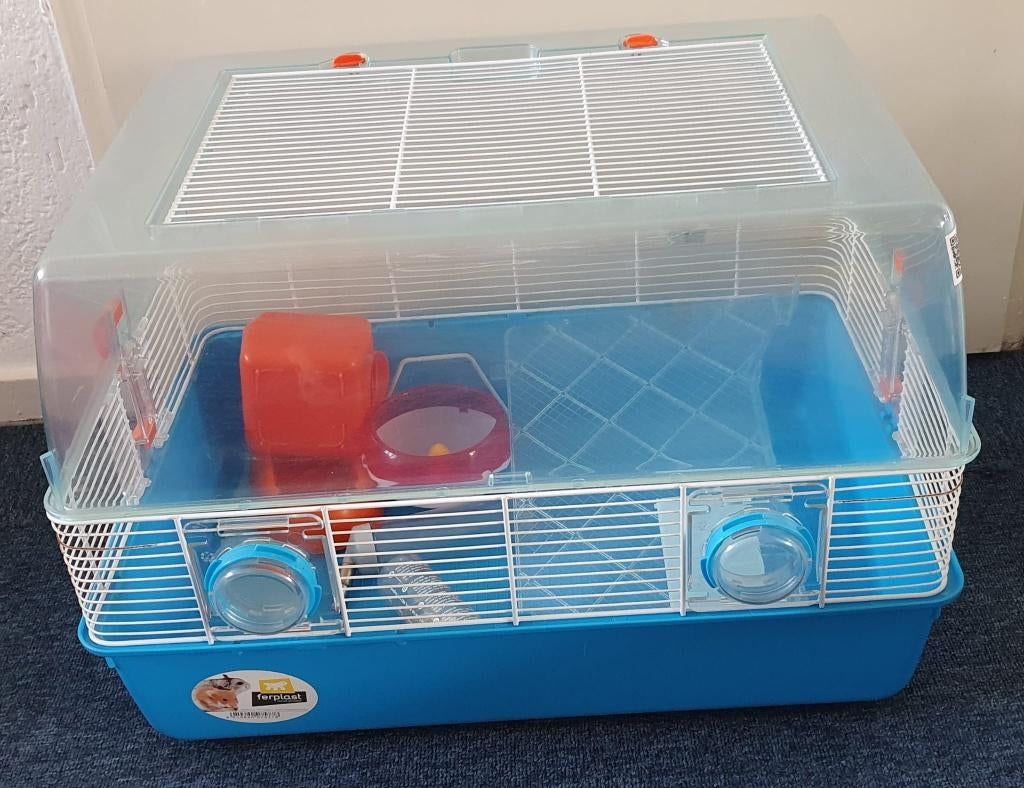 Hamster kooien met extra`s., Dieren en Toebehoren, Kooi, Minder dan 75 cm, Zo goed als nieuw, Muis