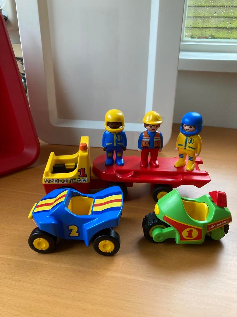 123 playmobil voertuigen, Kinderen en Baby's, Ophalen of Verzenden, Zo goed als nieuw