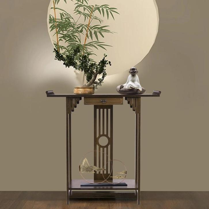 Halftafel - Tafeltje - vintage dressoir, Niet ingevuld, Niet ingevuld, Niet ingevuld