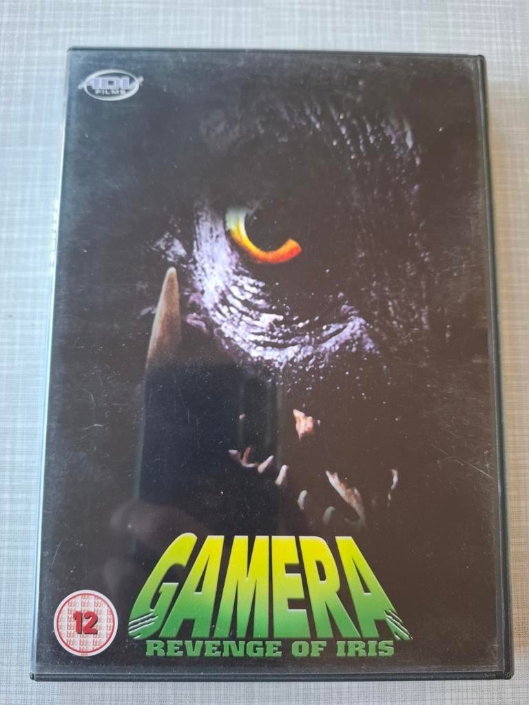 Gamera: Revenge of Iris - DVD - U.K. import, Vanaf 12 jaar, Ophalen of Verzenden, Zo goed als nieuw, Actiethriller