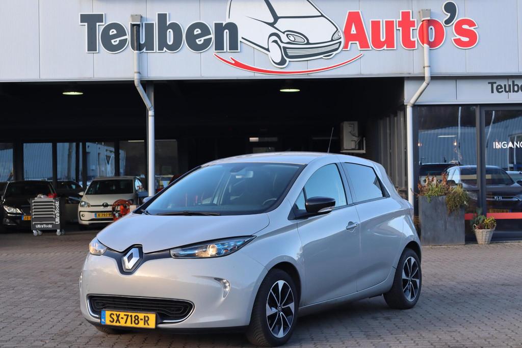 Renault ZOE R90 Intens 41 kWh (ex Accu) 86,4% SOH, Navigatie, Auto's, Stof, Gebruikt, 41 kWh, 92 pk