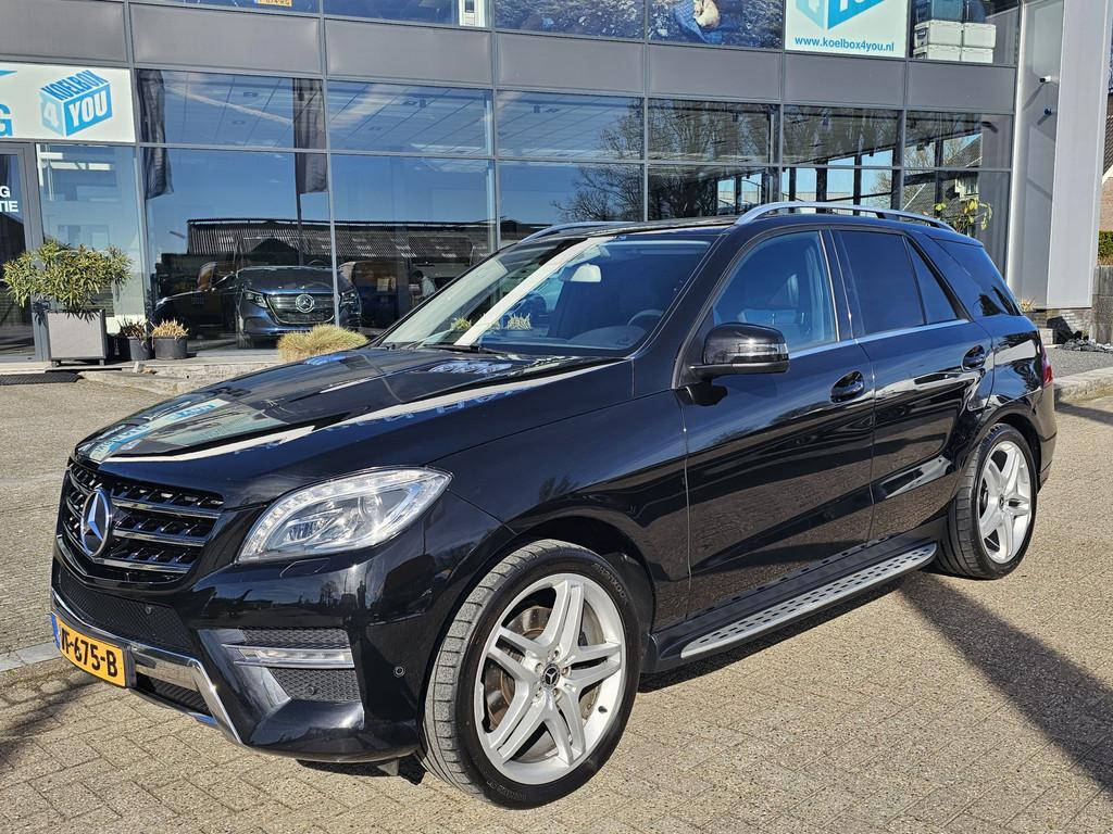 Mercedes-Benz M-Klasse ML 350 BLUETEC 4MATIC * Grijs Kenteke, Automaat, Stof, Gebruikt, Bedrijf