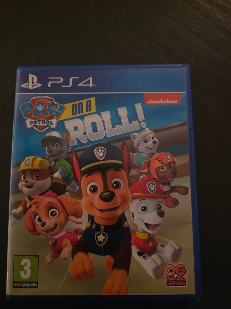 Paw Patrol: On a Roll! PS4 - Avontuur voor jonge gamers, 1 speler, Ophalen of Verzenden, Zo goed als nieuw, Vanaf 3 jaar
