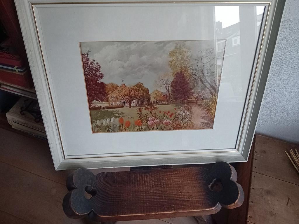 Schilderij huis Cornelis Verolme, Antiek en Kunst, Ophalen of Verzenden