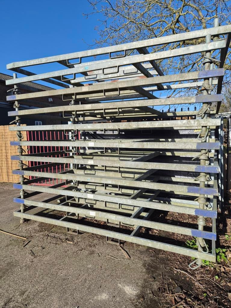 Horizontale bouwhek opslag transportbok, Ophalen, Gebruikt, IJzer, Overige typen