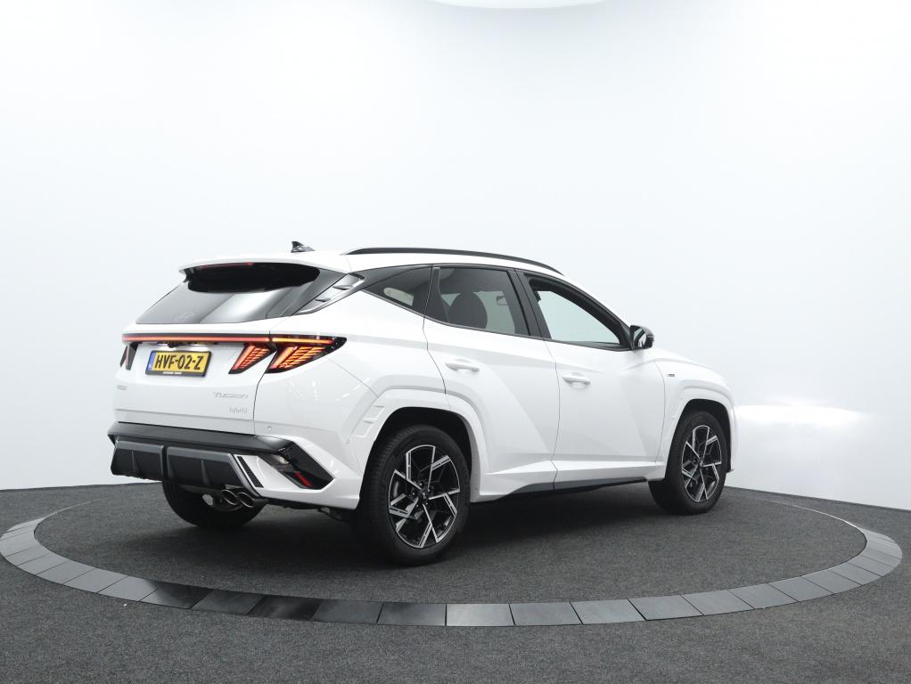Hyundai Tucson 1.6 T-GDI Hybrid N Line | Private lease 769,-, 12 maanden, Gebruikt, 4 cilinders, Adaptive Cruise Control