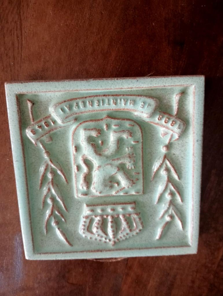 Westraven gedenk tegeltje...., Ophalen of Verzenden