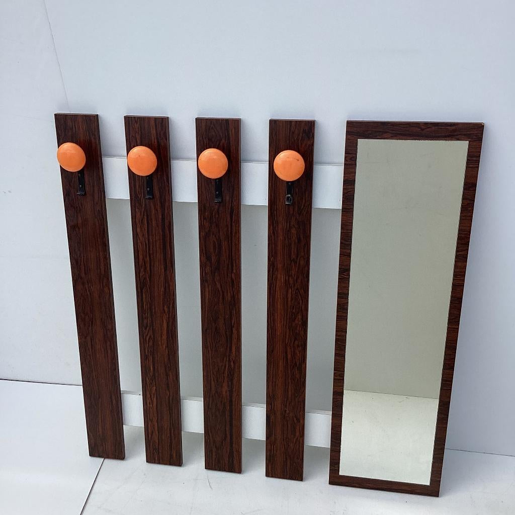 Vintage kapstok, jaren 70, Ophalen, Gebruikt, 1 of 2 laden, 50 tot 100 cm