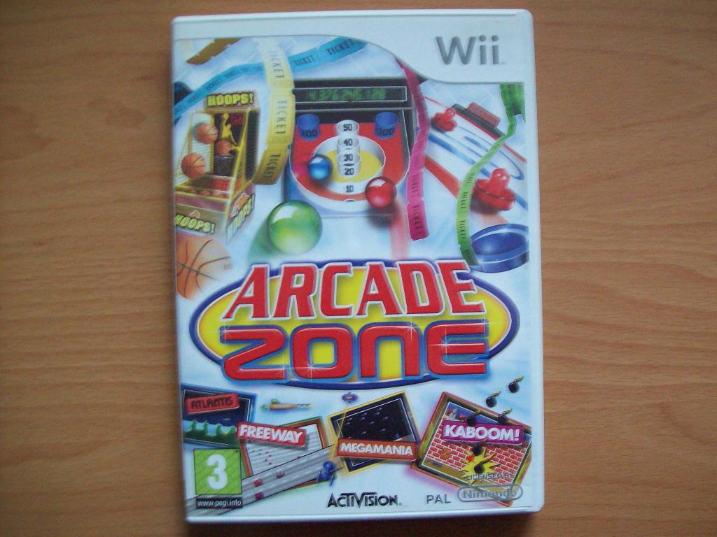 Arcade Zone (Met boekje!) Nintendo Wii, Gebruikt, 1 speler, Ophalen of Verzenden, Vanaf 3 jaar
