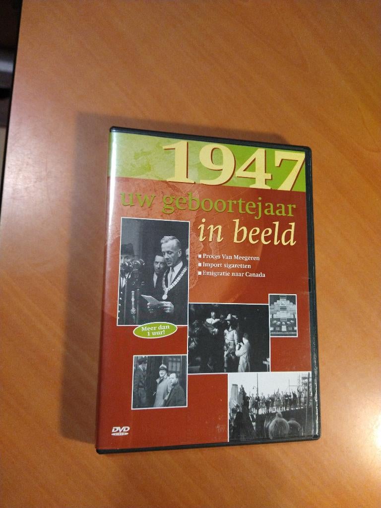 DVD 1947 Uw geboortejaar in beeld, Cd's en Dvd's, Alle leeftijden, Ophalen of Verzenden, Zo goed als nieuw, Natuur