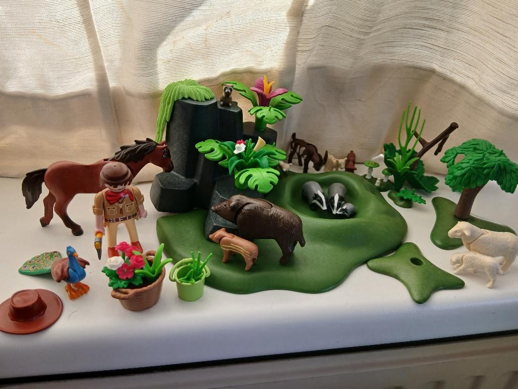 Playmobile dieren in het bos, Ophalen, Gebruikt, Los playmobil