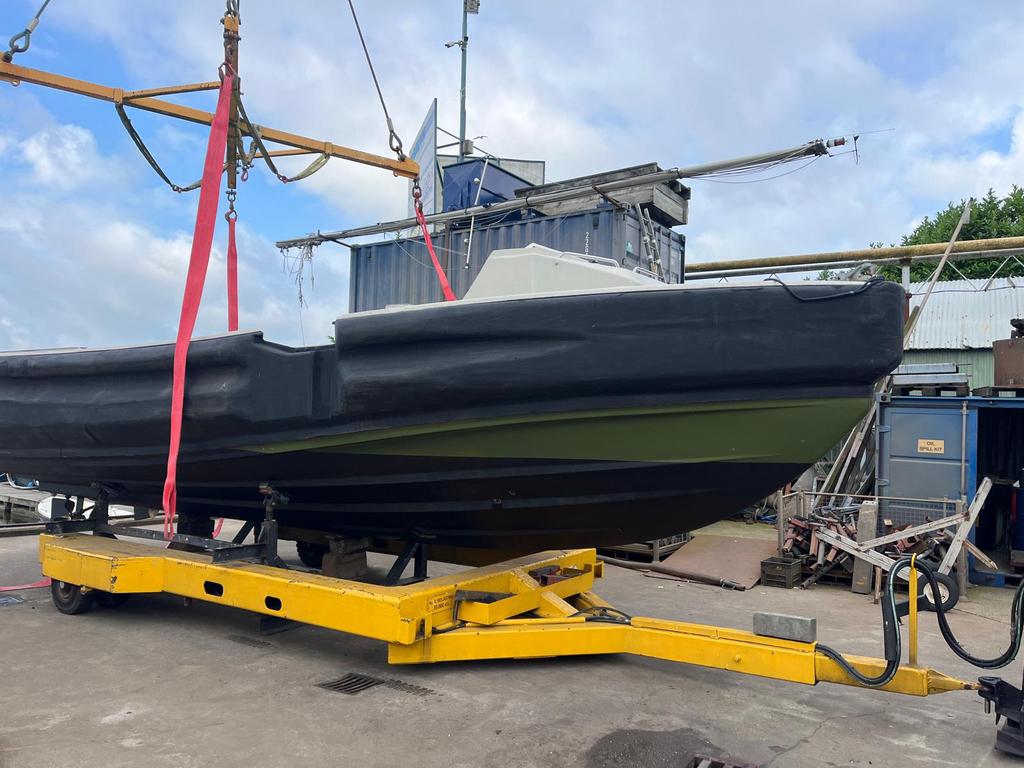 Unieke, 17 kW elektrische Norsafe sloep, Ophalen, Binnenboordmotor, 6 meter of meer, Elektrisch