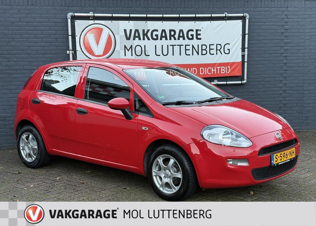 FIAT Punto 1.2 69pk 5d Street, AIRCO, PDC, Voorwielaandrijving, 1005 kg, Stof, 4 cilinders