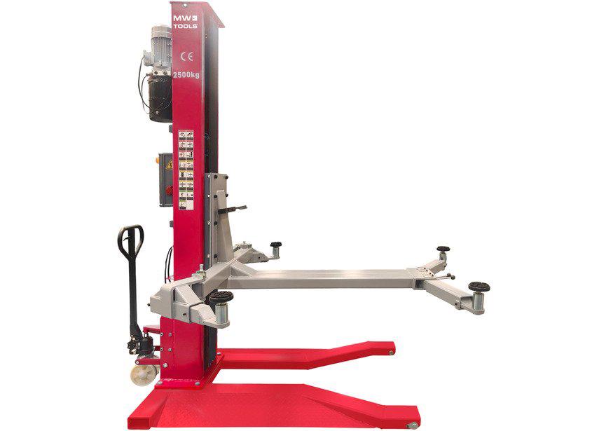 Mobiele 1-koloms hefbrug 2,5T MW Tools / Nieuw, Ophalen of Verzenden, Nieuw