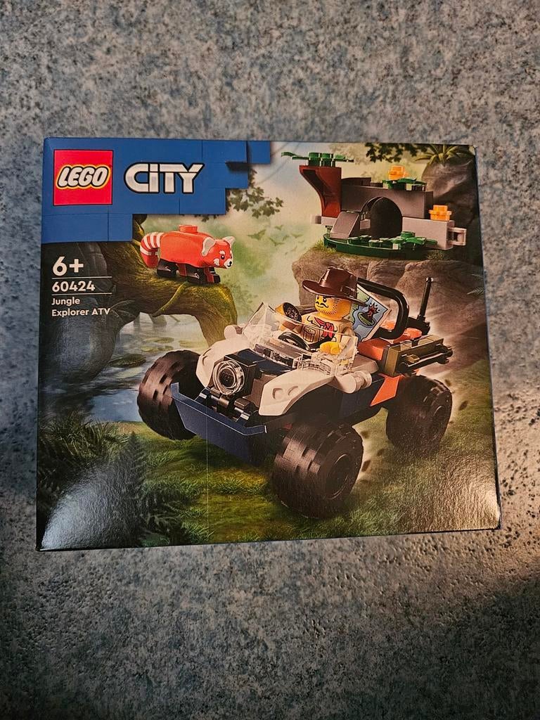 Lego City 60424 Jungle Explorer ATV NIEUW, Kinderen en Baby's, Speelgoed | Duplo en Lego, Nieuw, Ophalen of Verzenden