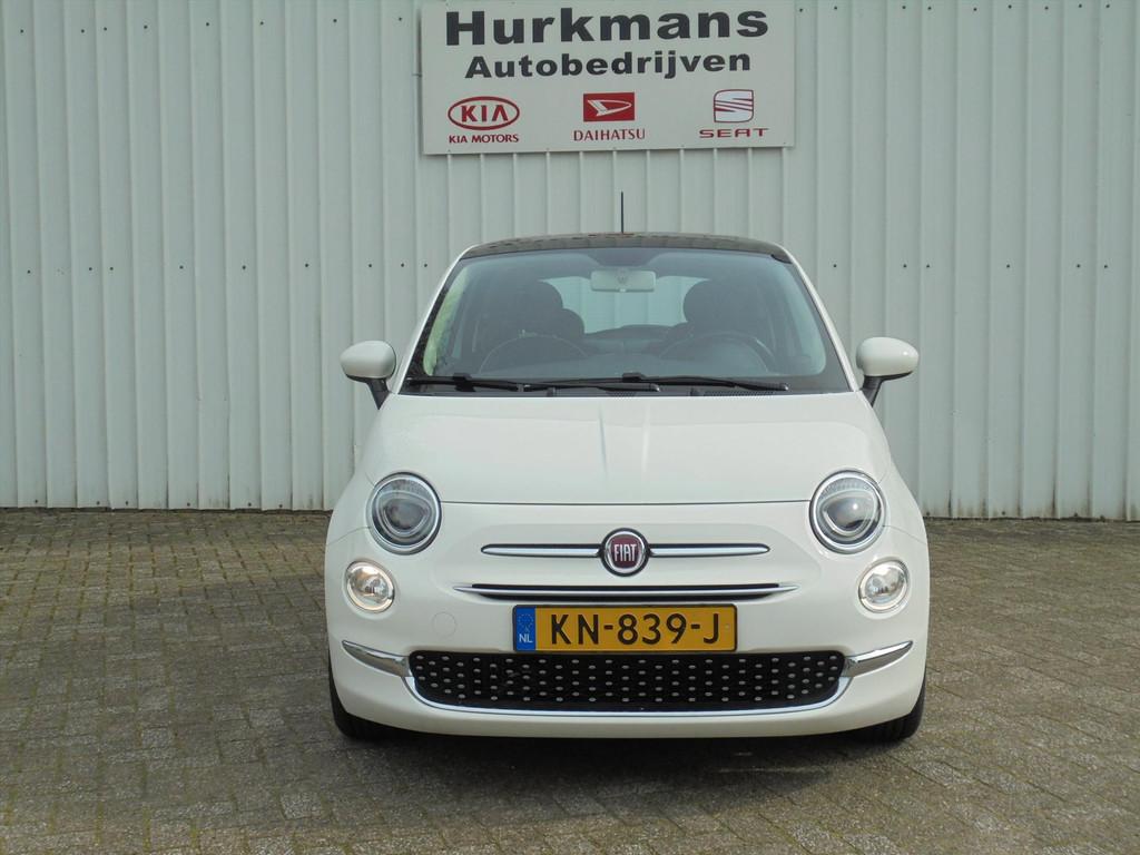 Fiat 500 0.9 TWIN AIR 80PK LOUNGE NL-AUTO 71.699 KM !, Stof, Gebruikt, Origineel Nederlands, Bedrijf