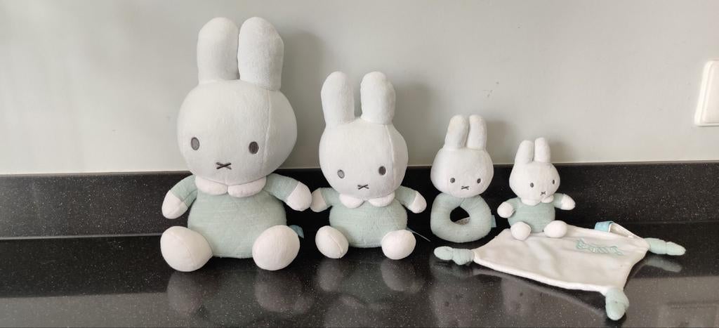 Nijntje knuffel knuffeldoekje Miffy groot en klein, Ophalen of Verzenden, Zo goed als nieuw, Overige typen