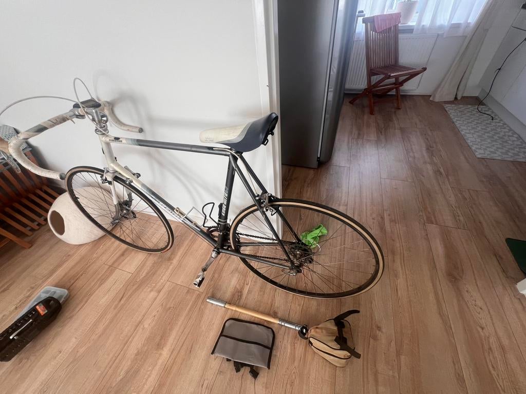 Handmade koha miyata wintage racefiets, Fietsen en Brommers, Fietsen | Oldtimers, 55 tot 59 cm, Ophalen